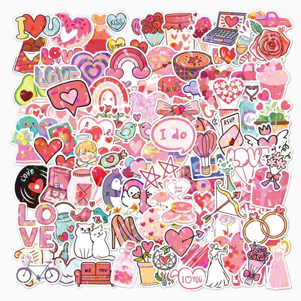 Cupid’s Holo Touch Stickers - Set of 100 Online Sale