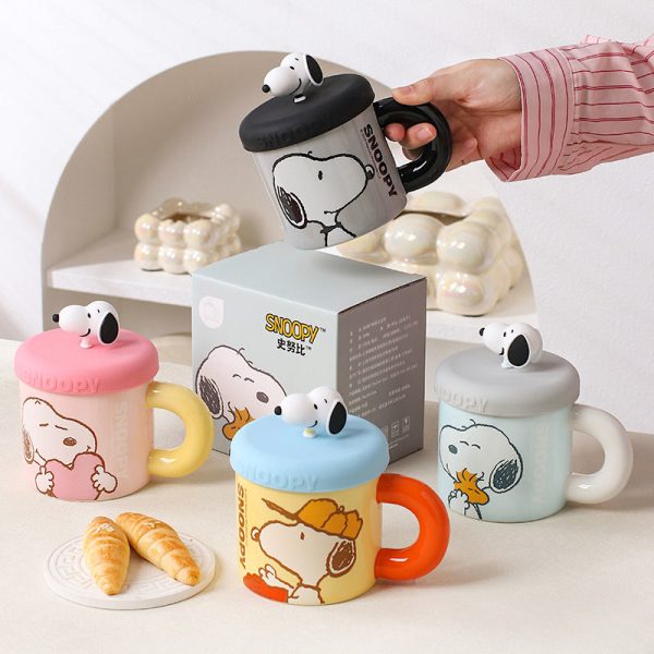 Peanuts Snoopy Morning Hug Mug - Limited Edition For Discount - Image 2