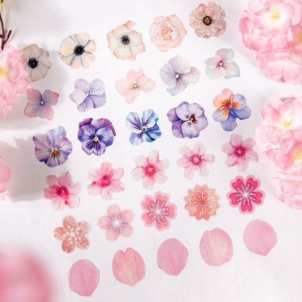 Floral Blossom Washi Sticker Roll For Discount - Image 3