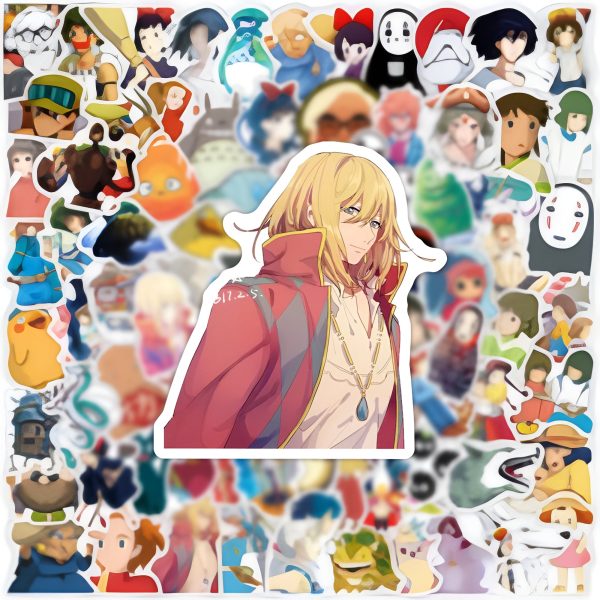 Studio Ghibli Stickers - Large Set of 100 For Cheap - Image 3