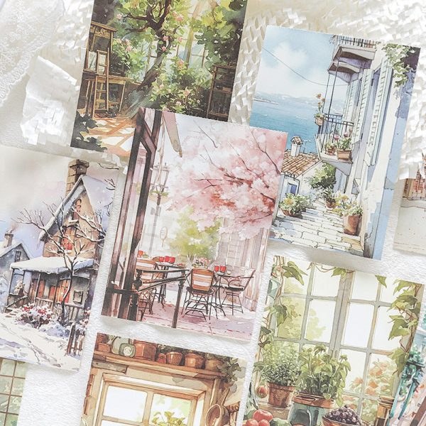 A Corner of the Landscape: Artistic Decorative Paper Set Online Hot Sale - Image 2