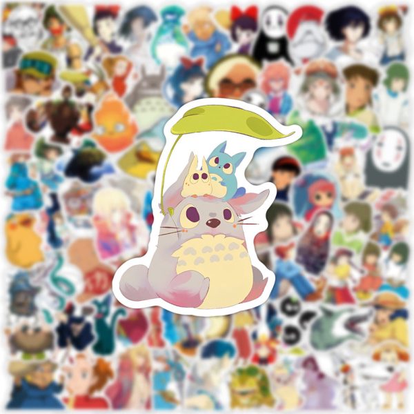 Studio Ghibli Stickers - Large Set of 100 For Cheap - Image 4