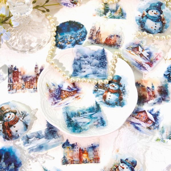 Winter Wonderland Romance Stickers Hot on Sale